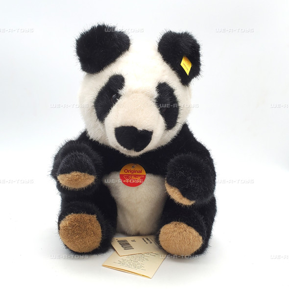 Steiff Original Panda Mohair Bear 8" Plush 060175