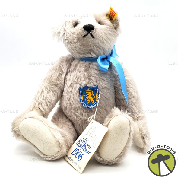 Steiff Original The Giengen Teddybear 1906 Mohair Bear 8" Plush