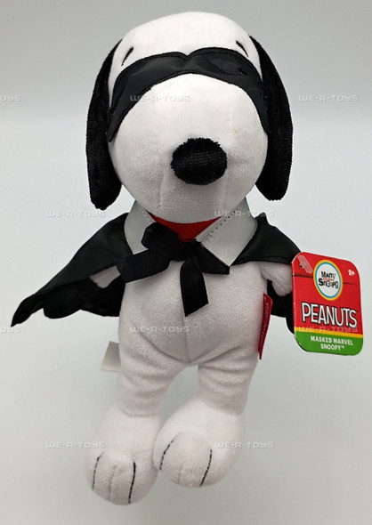 Peanuts Snoopy Masked Marvel Many Faces of Snoopy Plush 2016 Just Play 45020