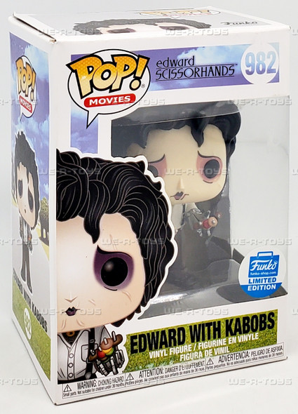 Funko POP Movies Edward Scissorhands Edward with Kabobs 982 Vinyl Figure