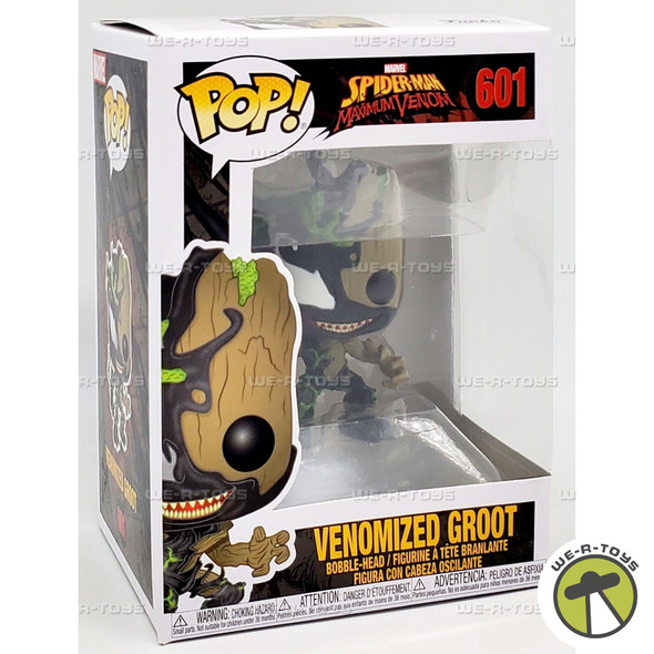 Funko POP Marvel Venom Venomized Groot 601 Bobble Head Figure
