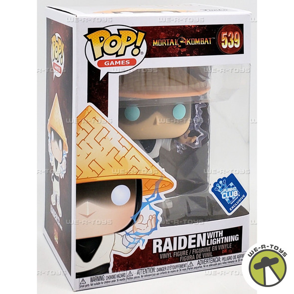 Funko POP Games Mortal Kombat Raiden with Lightning 539 Vinyl Figure