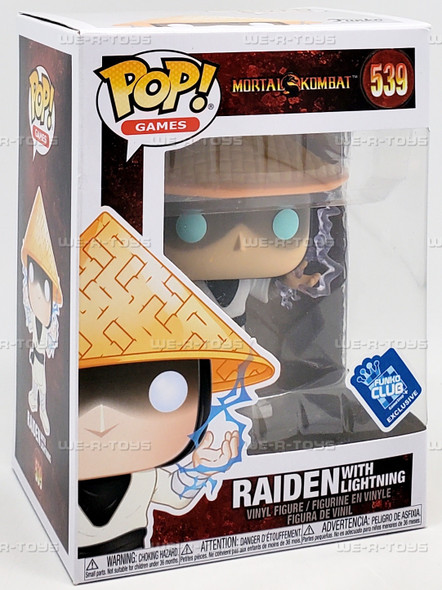 Funko POP Games Mortal Kombat Raiden with Lightning 539 Vinyl Figure