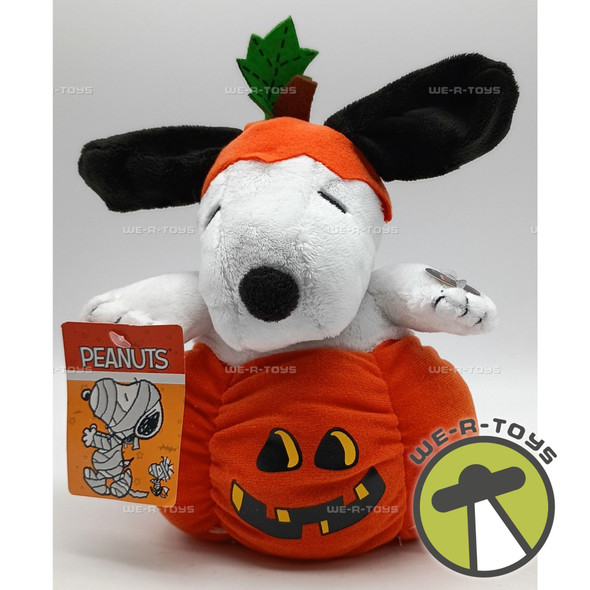 Peanuts Snoopy Halloween In Jack-O-Lantern DanDee 2019 Plush W/ Sound #68951