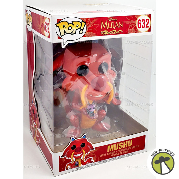 Funko POP 632 Disney Mulan Mushu 10 Inch Vinyl Figure