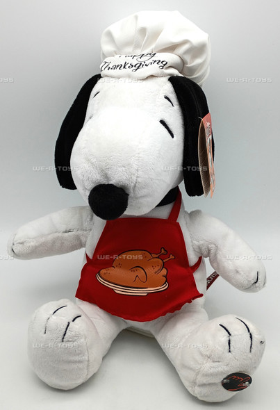 Peanuts Happy Thanksgiving Snoopy Plush DanDee KH710020-A Sound/Lights 2017