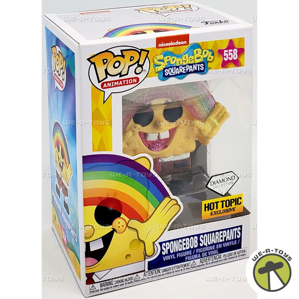 Funko POP Spongebob Squarepants 558 Diamond Collection Vinyl Figure