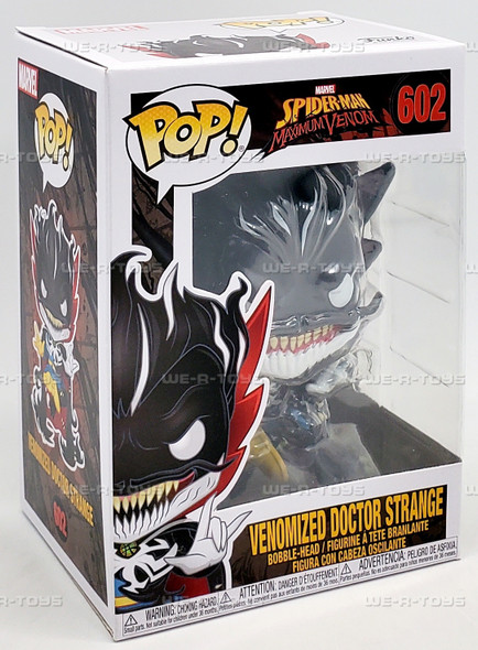 Funko POP Marvel Spider-Man Maximum Venom Venomized Doctor Strange 602 Figure