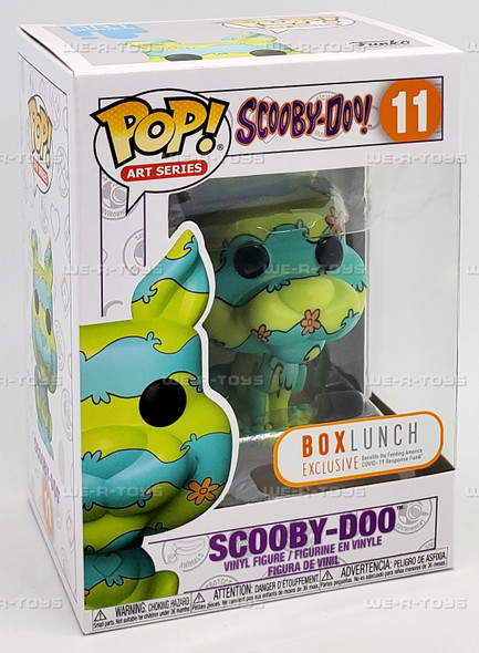 Funko POP Art Series 11 Scooby-Doo Vinyl Figure Box Lunch Exclusive