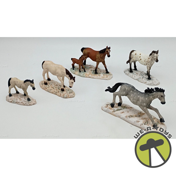 Department 56 Thoroughbreds 1998 Village Accessories Set of 5 #52747