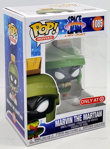Funko POP Movies Space Jam Marvin the Martian 1085 Vinyl Figure