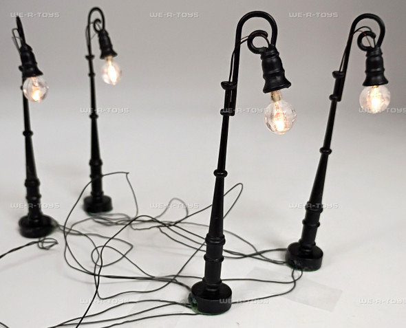 Department 56 Old World Street Lamps Set of 4 Heritage Village Accessories 55034