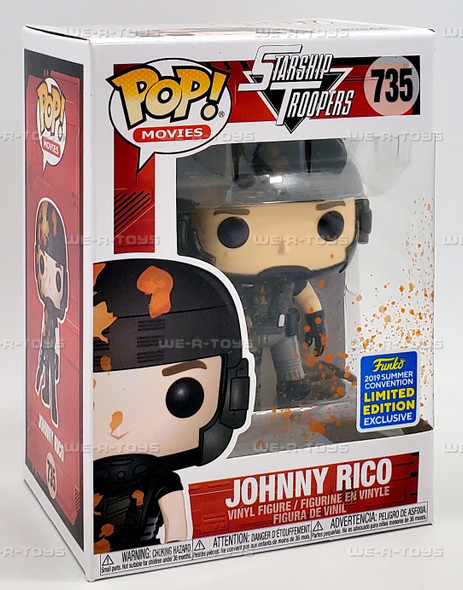 Funko POP Movies Starship Troopers Muddy Johnny Rico 735 Vinyl Figure