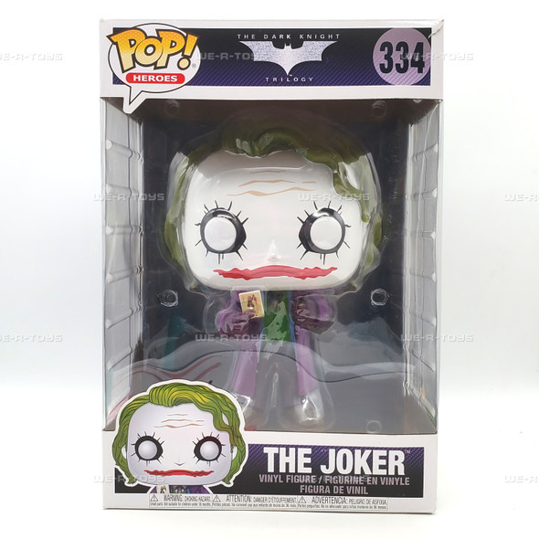 Funko POP Heroes The Dark Knight Trilogy The Joker 334 Jumbo Vinyl Figure