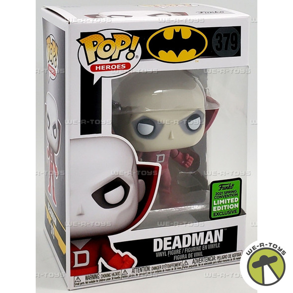 Funko POP Heroes DC Comics Batman Deadman 379 Vinyl Figure