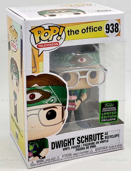 Funko POP Television The Office Dwight Schrute as Recyclops 938 Vinyl Figure
