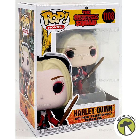 Funko POP Movies The Suicide Squad Harley Quinn 1108 Vinyl Figure