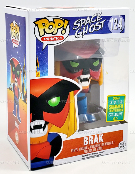 Funko POP Animation 124 Space Ghost Brak Vinyl Figure