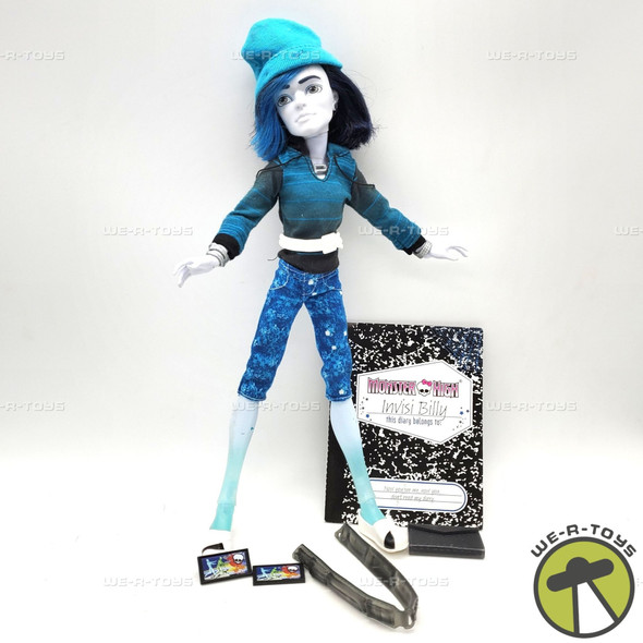 Monster High New Scaremester Invisibilly Doll Mattel BJM44 Complete