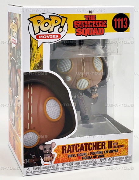 Funko POP Movies The Suicide Squad Ratcatcher II w/Sebastian 1113 Vinyl Figure
