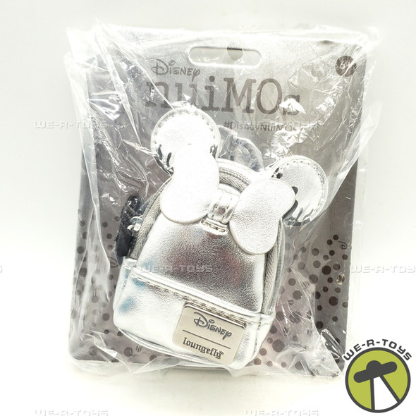 Disney Nuimos Lounge Fly Bag Accessory Silver 100 Years Of Wonder NEW