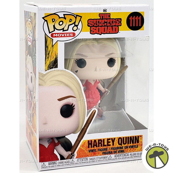 Funko POP Movies The Suicide Squad Harley Quinn 1111 Vinyl Figure