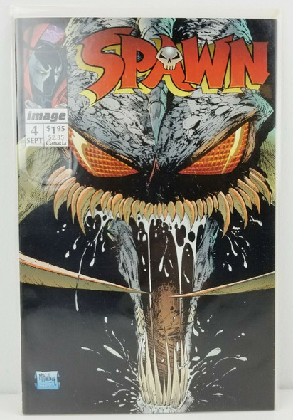 Image Comics Spawn Comic Book #4 September 1992 McFarlane