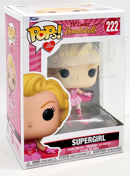 Funko POP With Purpose DC Comics Bombshells Supergirl 222 Vinyl Figure