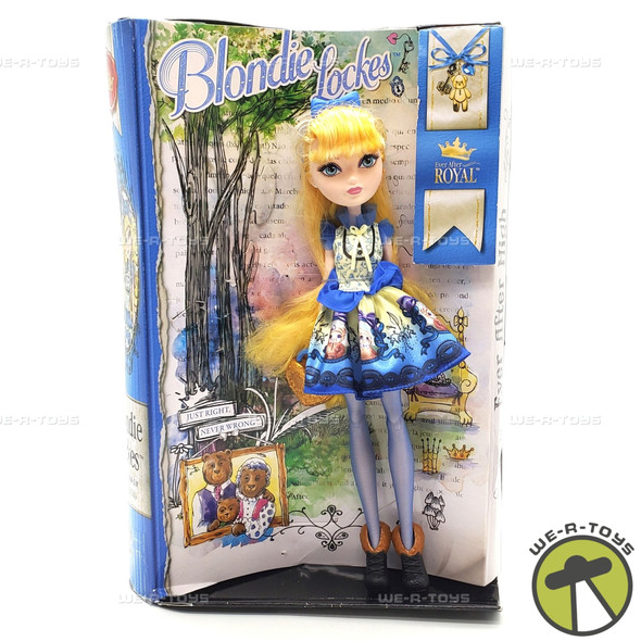 Ever After High Blondie Lockes Daughter of Goldilockes Doll 2013 Mattel #BBD54