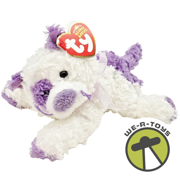 Ty Beanie Babies Violetta the Cat Plush Purple