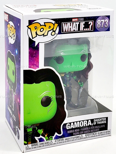 Funko POP Marvel Studios What If...? Gamora Daughter of Thanos 873 Figure