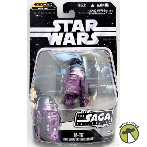 Star Wars The Saga Collection Mace Windu's Astromech Droid R4-M6 Figure