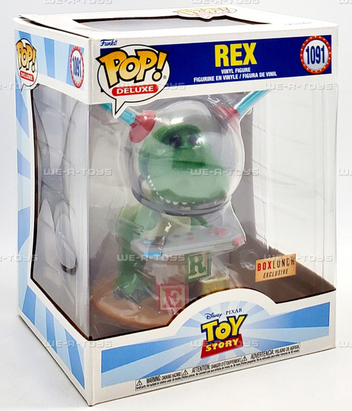 Funko POP Deluxe Disney Pixar Toy Story 2 Rex 1091 Vinyl Figure
