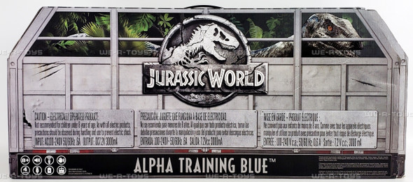 Jurassic World Alpha Training Blue Electronic Dinosaur 2018 Mattel FLY56