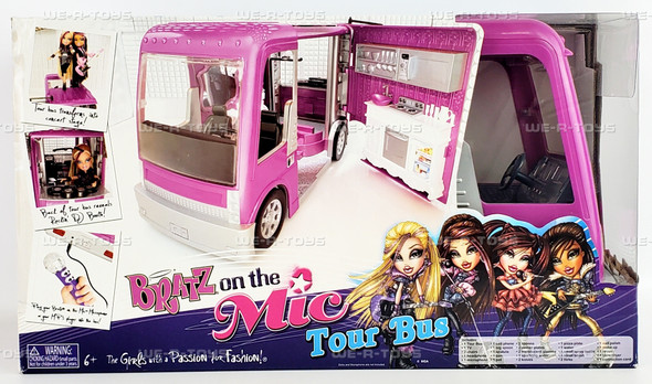 Bratz on the Mic Tour Bus Vehicle Playset MGA Entertainment 507789