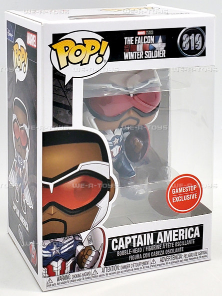 Funko POP Marvel The Falcon and The Winter Soldier 819 Captain America Figure