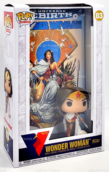 Funko POP Comic Covers DC Wonder Woman Rebirth 03 Vinyl Figure in Case