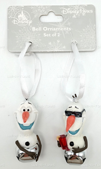 Olaf Disney's Frozen Disney Parks Bell Ornaments 2019 Set of 2 19169