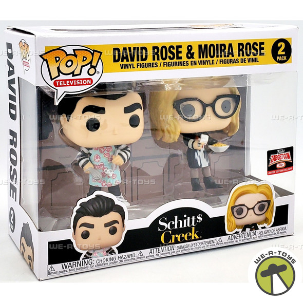 Funko POP Television Schitts Creek David and Moira Rose Vinyl Figure 2 Pack