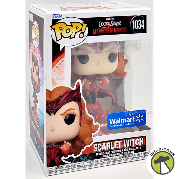 Funko POP Marvel Doctor Strange Multiverse of Madness Scarlet Witch 1034 Figure