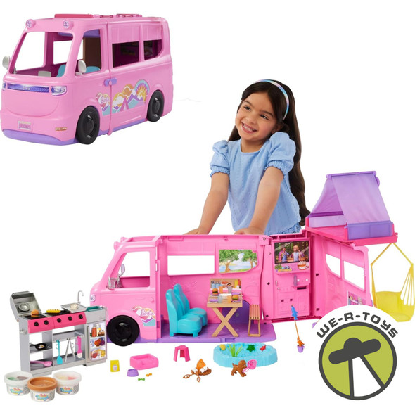 Barbie Dream Camper Playset with 60+ Accessories Mattel