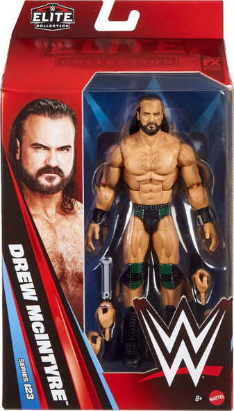 WWE Elite Collection Series #123 Drew McIntyre Action Figure 2026 Mattel