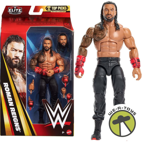 WWE Elite Collection Top Picks Roman Reigns Action Figure 2026 Mattel