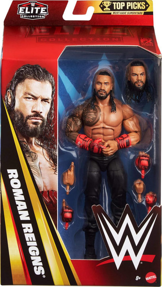 WWE Elite Collection Top Picks Roman Reigns Action Figure 2026 Mattel