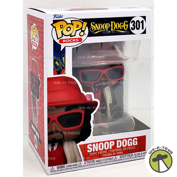 Funko POP Rocks Snoop Dogg with Fur Coat 301 Vinyl Figure