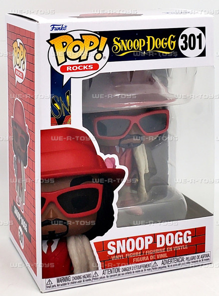 Funko POP Rocks Snoop Dogg with Fur Coat 301 Vinyl Figure
