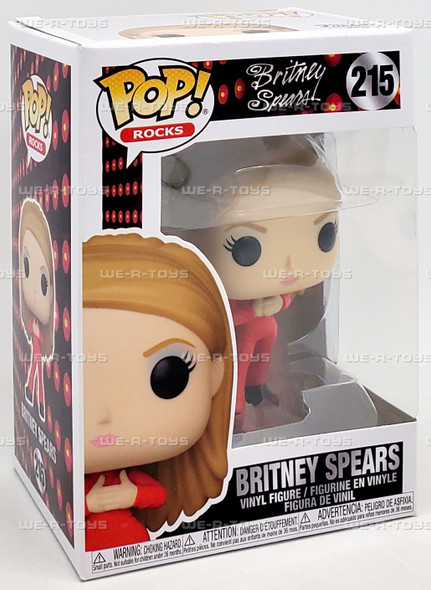 Funko POP Rocks Britney Spears Oops I Did it Again 215 Vinyl Figure