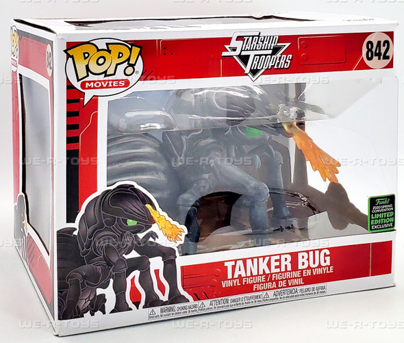 Funko POP Movies Starship Troopers Tanker Bug 842 Vinyl Figure