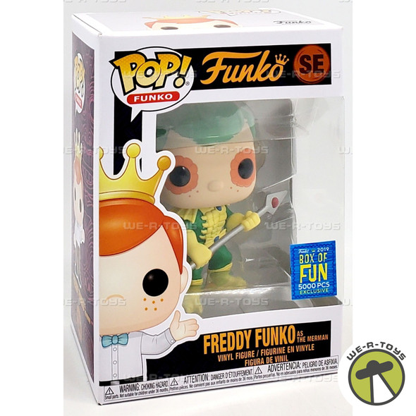 Funko POP Freddy Funko as The Merman Vinyl Figure 41608