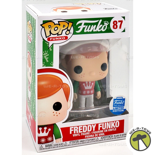 Funko POP Freddy Funko in Christmas Sweater 87 Vinyl Figure